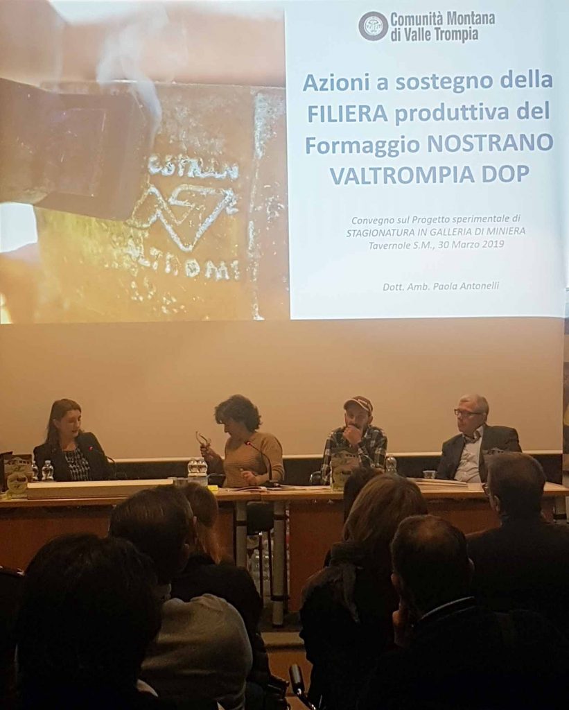 conférence au four de fusion de Valtrompia