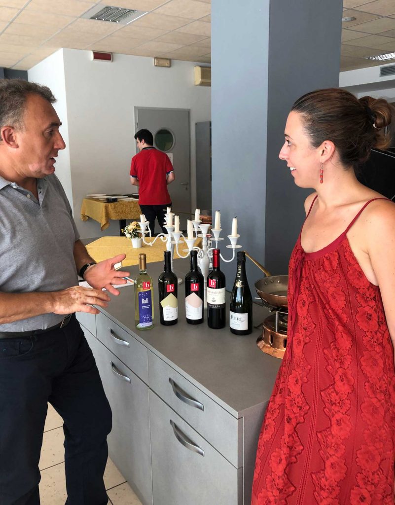 Sommelier Graziano Rubes et Arianna Bonardi d'Attivaree Valli Resilienti