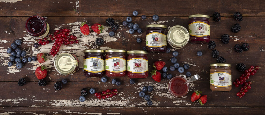 Confitures et marmelades de montagne biologiques