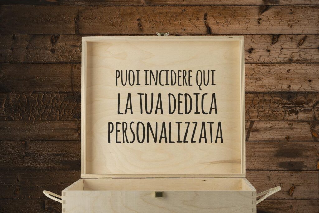 bbox, foodbox boîtes en bois personnalisées avec votre dédicace gravée