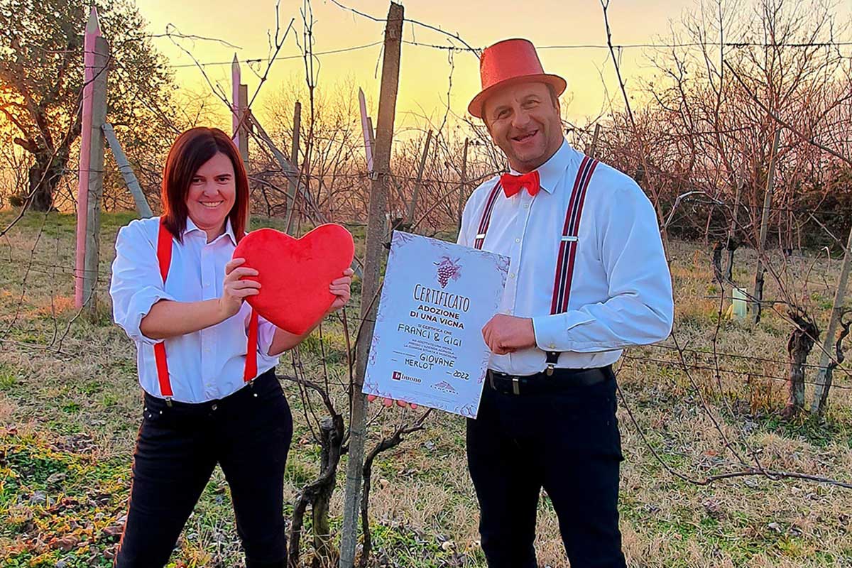 Adoptieren Sie einen Weinberg ‚Valentinstag Spezial